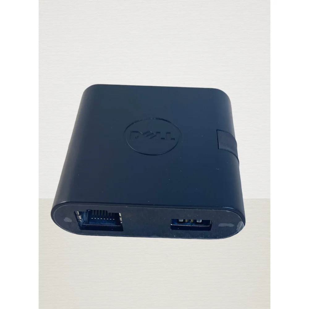 Dell DA200 USB-C to HDMI/VGA/Ethernet/USB 3.0 Adapter - Black (470-ABRY)